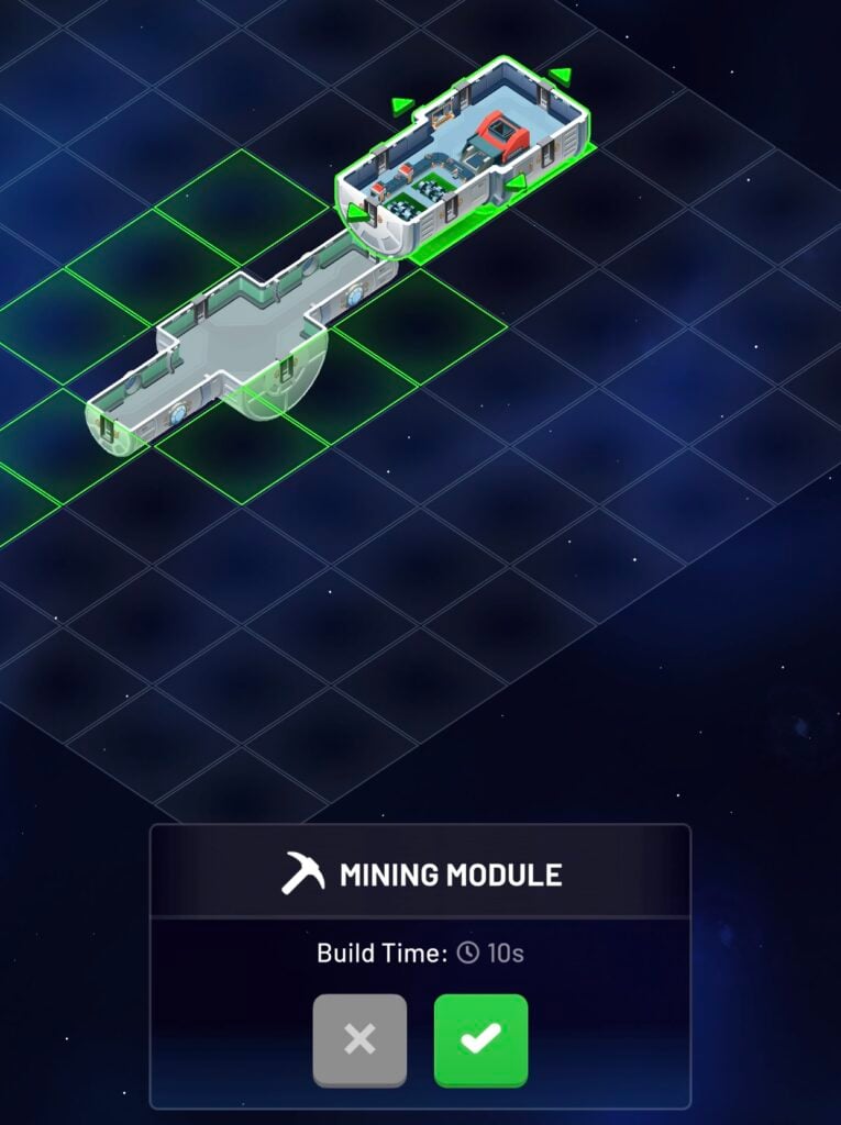 Idle Space Station - Mining Module for cash