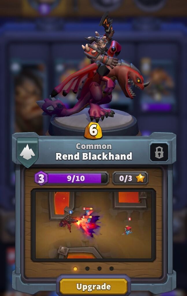 Rend Blackhand - Recommended Leader