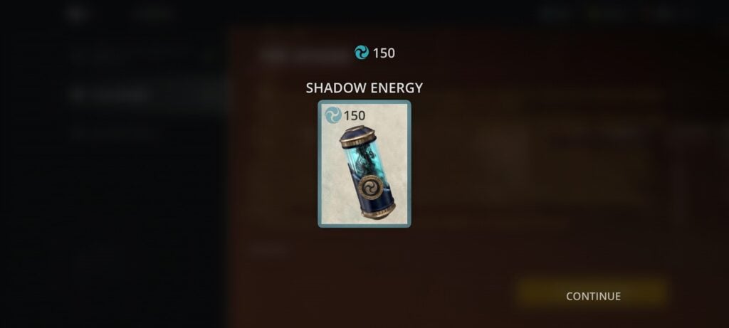 Shadow Fight 3 - shadow energy obtained