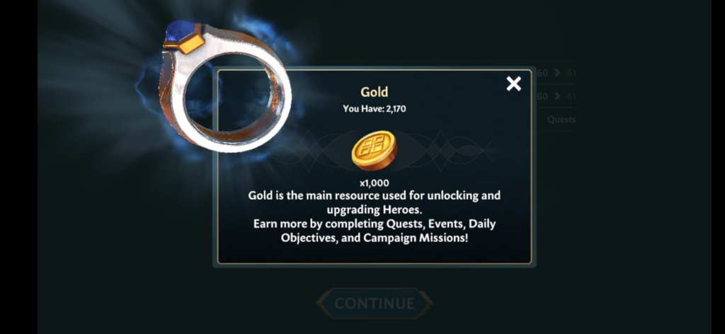 Lord Of The Rings: Heroes gold