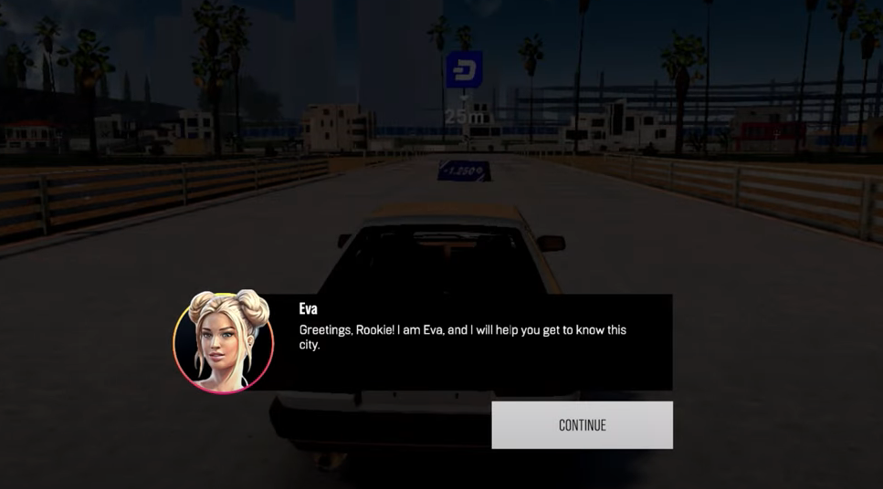 screenshot of Drive Zone Online gameplay
