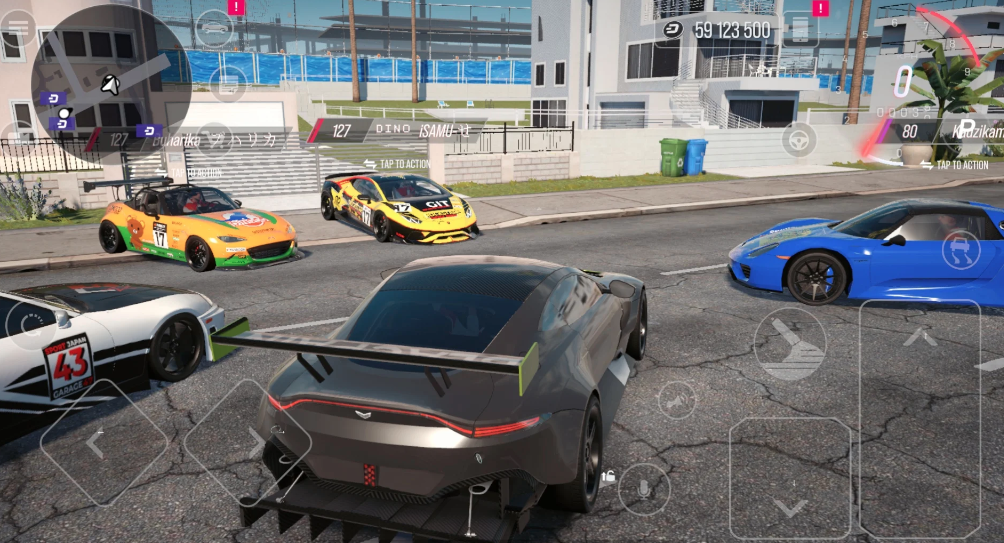 Open World gameplay in Drive Zone Online