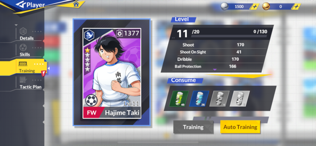 Hajime Taki - Forward player with great skills