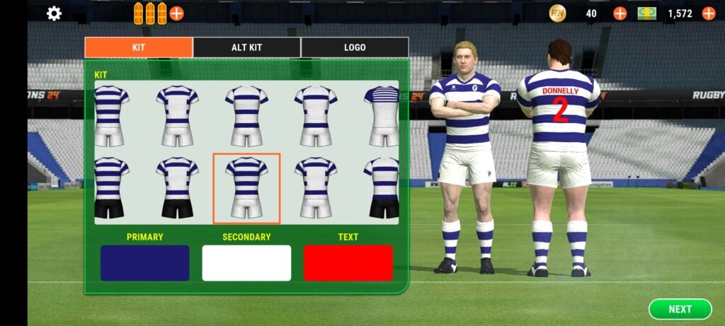 Rugby Nations 24 - Kit