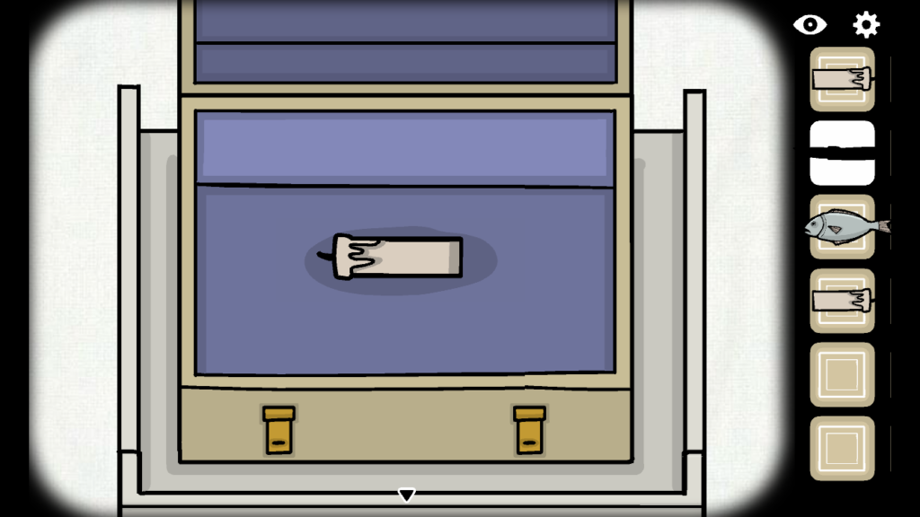 screenshot of a safe with candle in it
