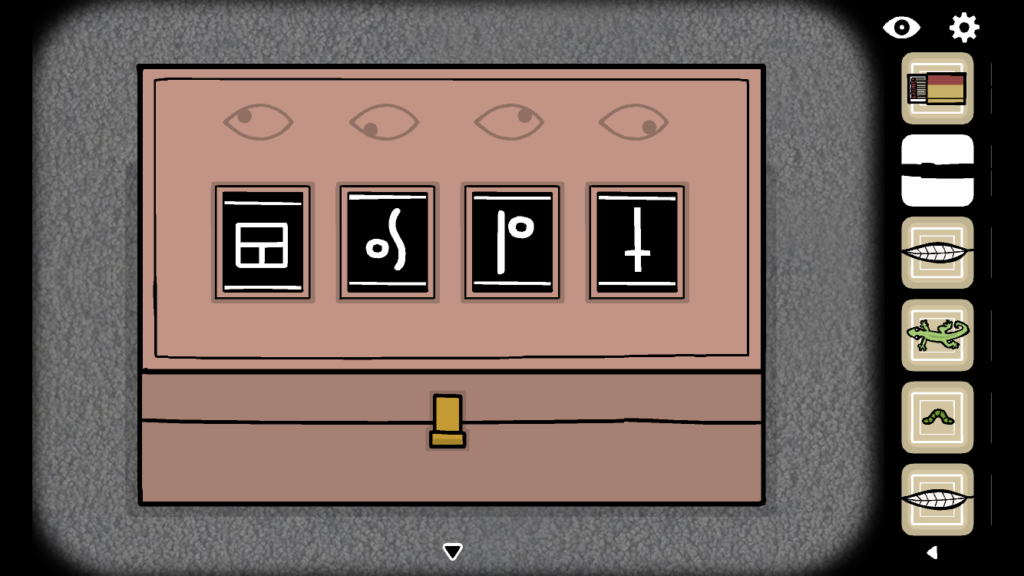 screenshot of Samsara Room eye puzzle