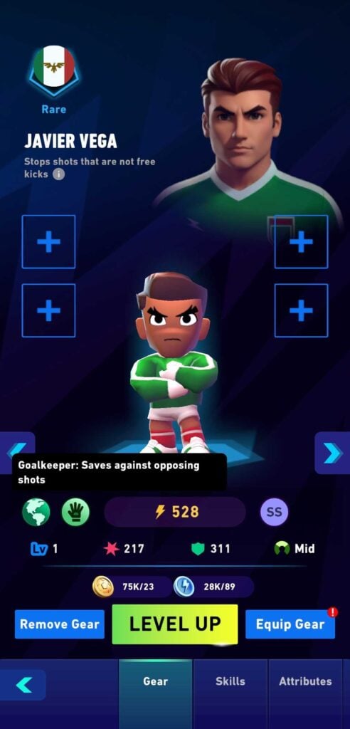 AFK Football: RPG Soccer Games - Goalkeeper