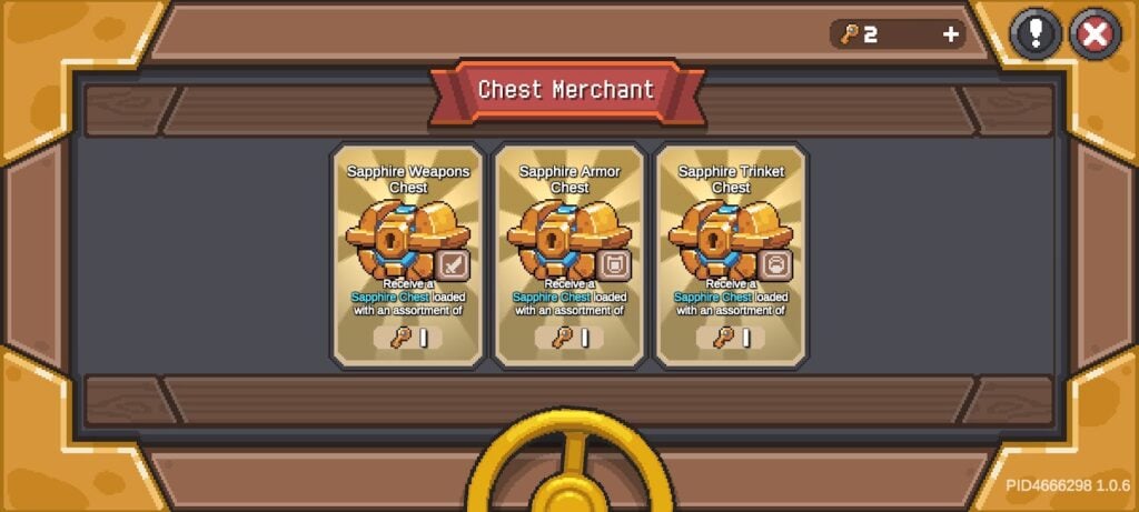 Soul Knight Prequel - treasure chests