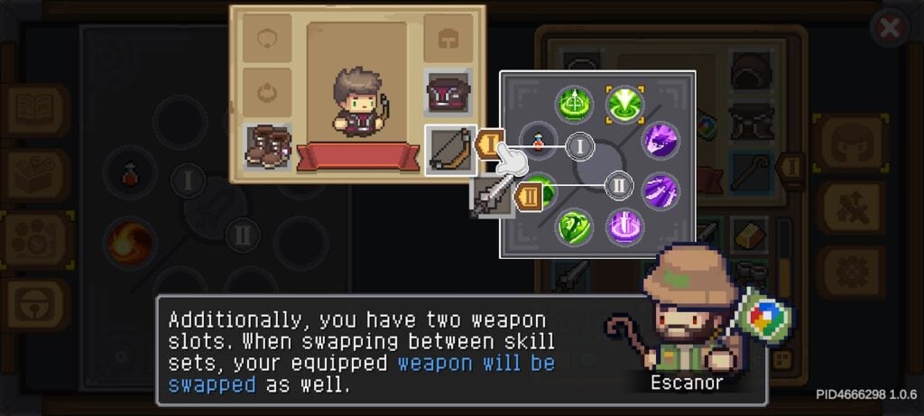 Soul Knight Prequel - weapon slots