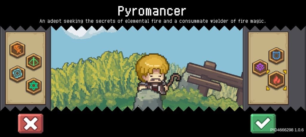 Soul Knight Prequel - pyromancer class