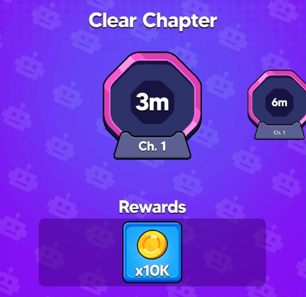 Chapter chest gold rewards.