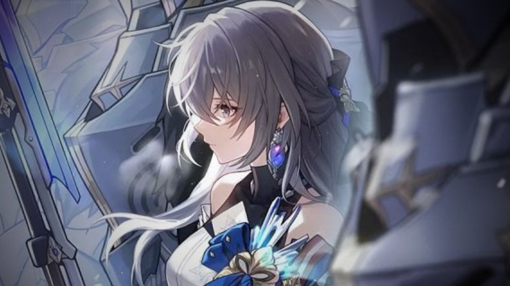 Bronya lost in her thoughts in Honkai: Star Rail.