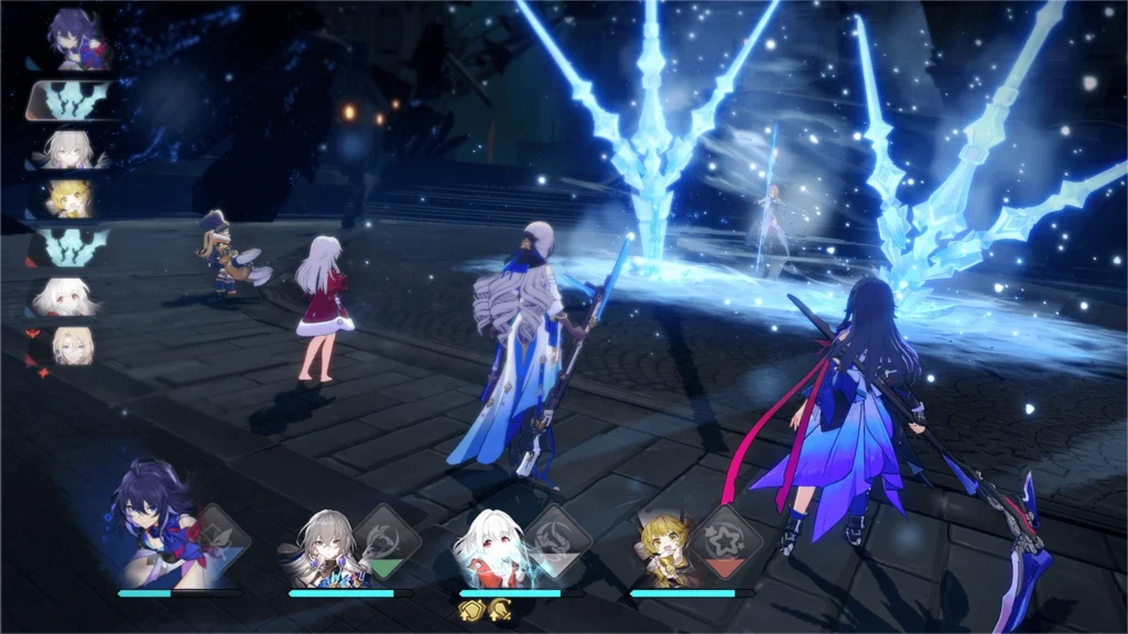 Combat preview of Bronya in Honkai: Star Rail.