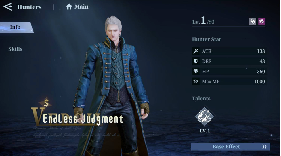 endless jugdement vergil