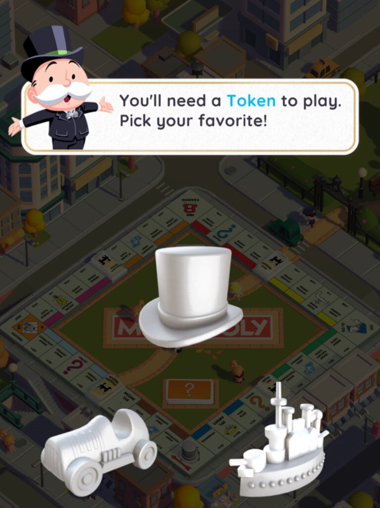 Monopoly Go - Pick a token