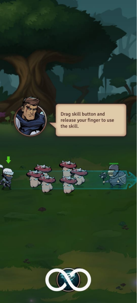 Hero Adventure Idle RPG Games navigation 