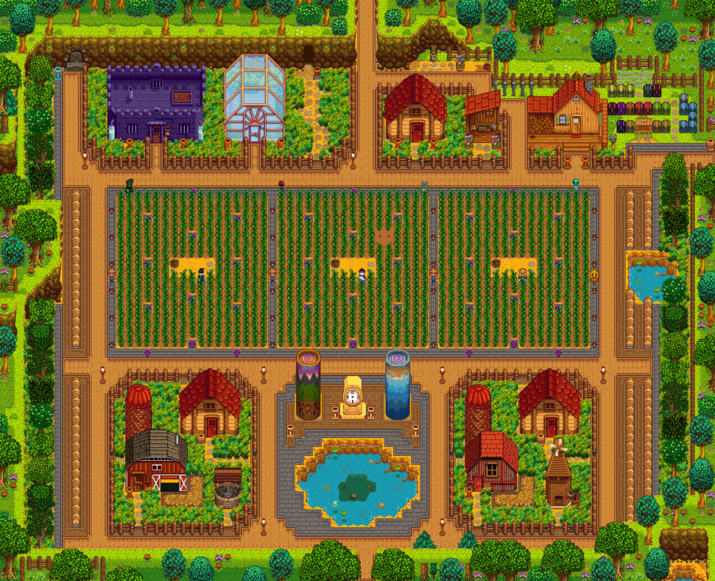 Cellar Door Farm Stardew Valley Farm Layout