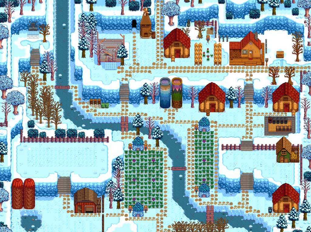 Wintervania Stardew Valley Farm Layout