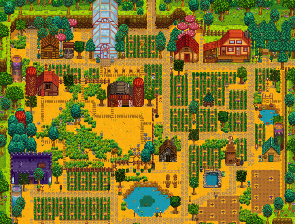 WinterFell Farm Stardew Valley Farm Layout