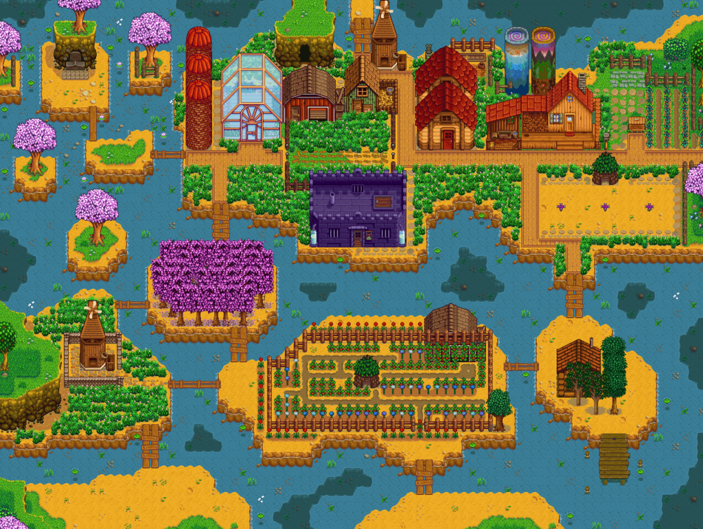 Planting Season  Stardew Valley Farm Layout