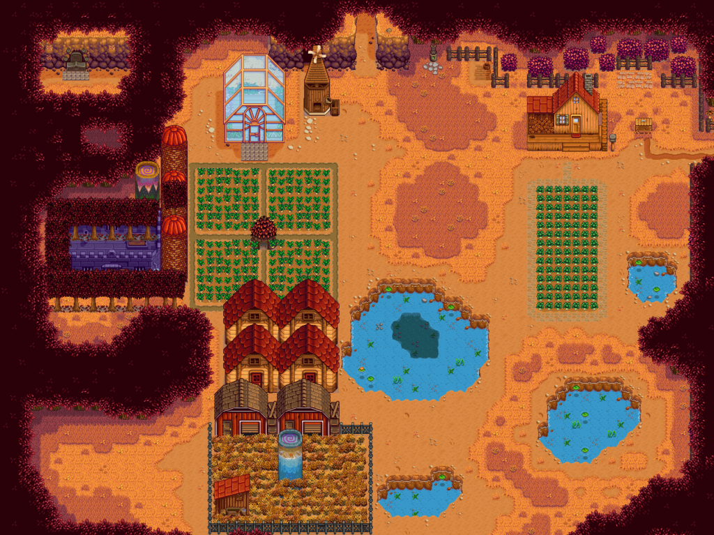 Mr. Natural  Stardew Valley Farm Layout