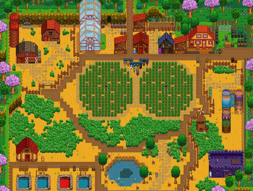 Stardew Meadows Stardew Valley Farm Layout