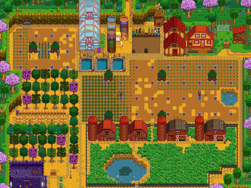 Skyrim Farm Stardew Valley Farm Layout