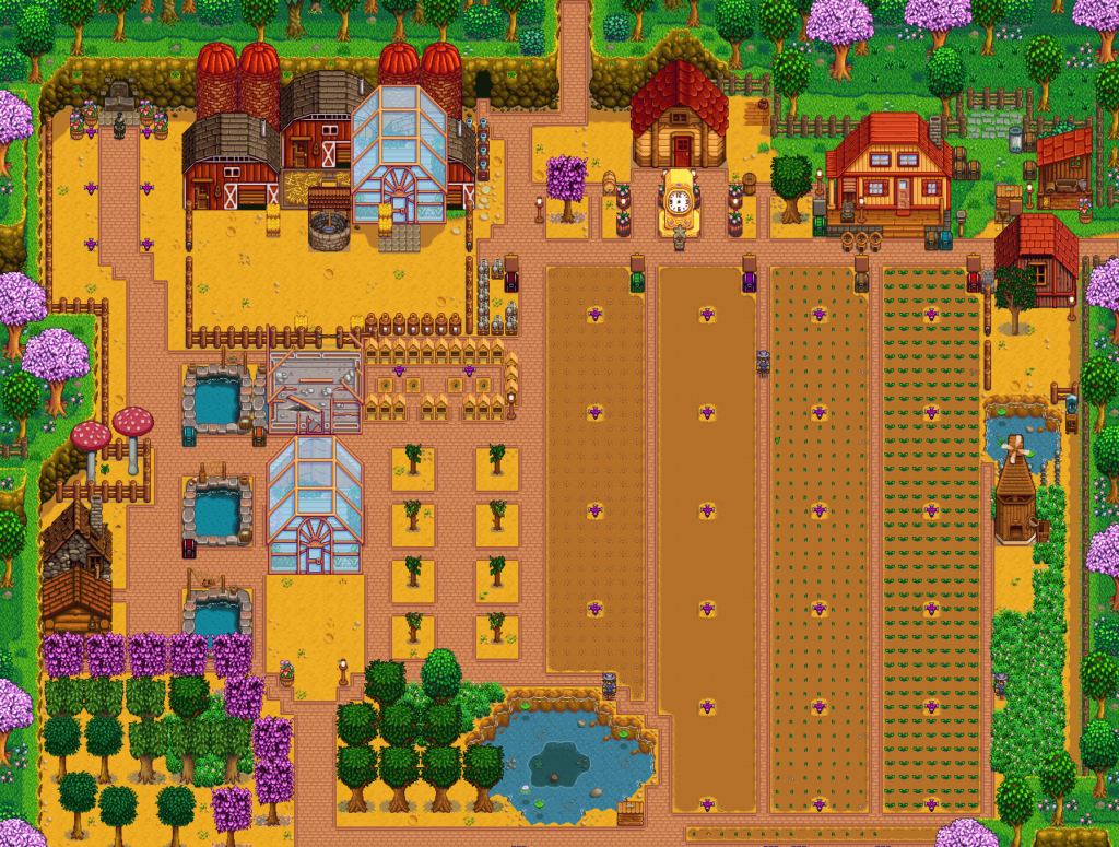 EastHills Farm  Stardew Valley Farm Layout