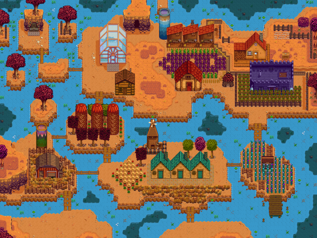 Simple Serenity  Stardew Valley Farm Layout