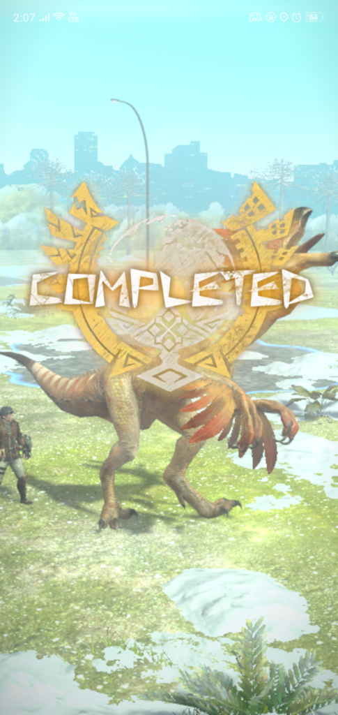 1-Star Kulu-Ya-Ku defeated in Monster Hunter Now.