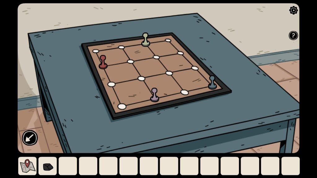 The chess board token position. 