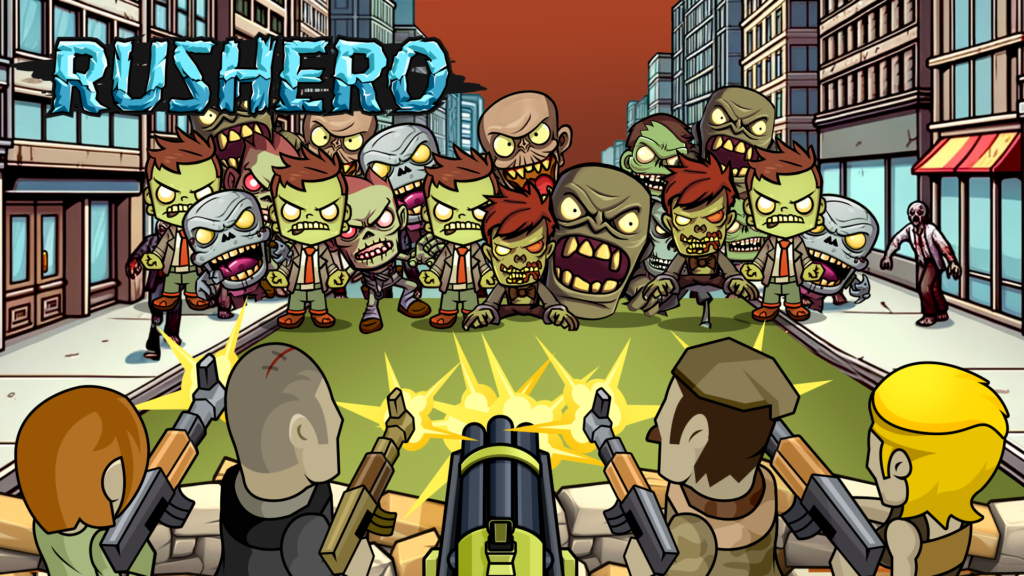 Rushero - Zombies Tower Defense