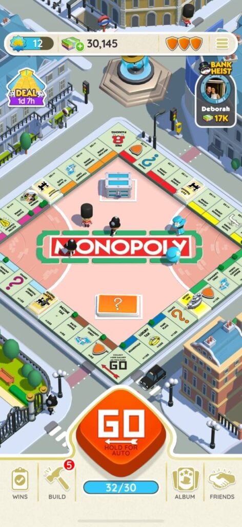 Monopoly Go board