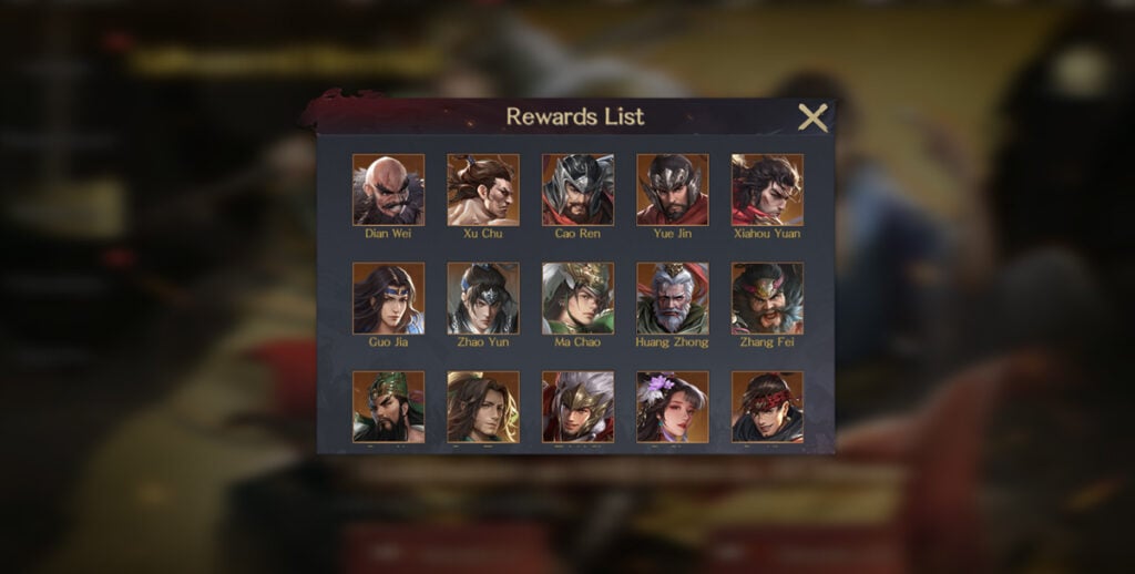 Throne of Three Kingdoms SSR