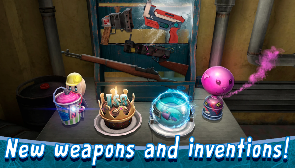 new weapons in Ice Scream 8 - Final Chapter