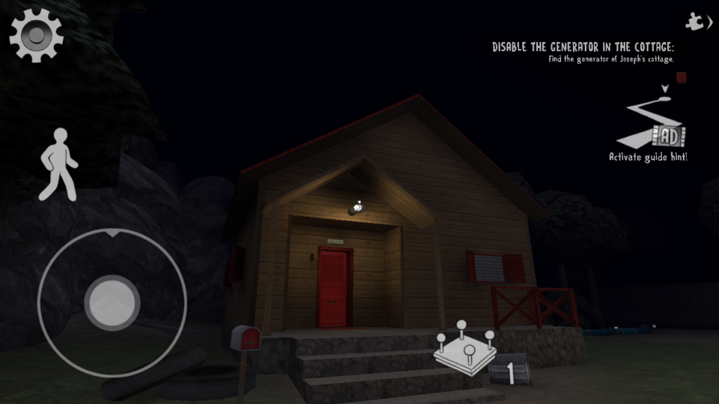 screenshot of Jospeh's Cottage in Ice Scream 8 - Final Chapter