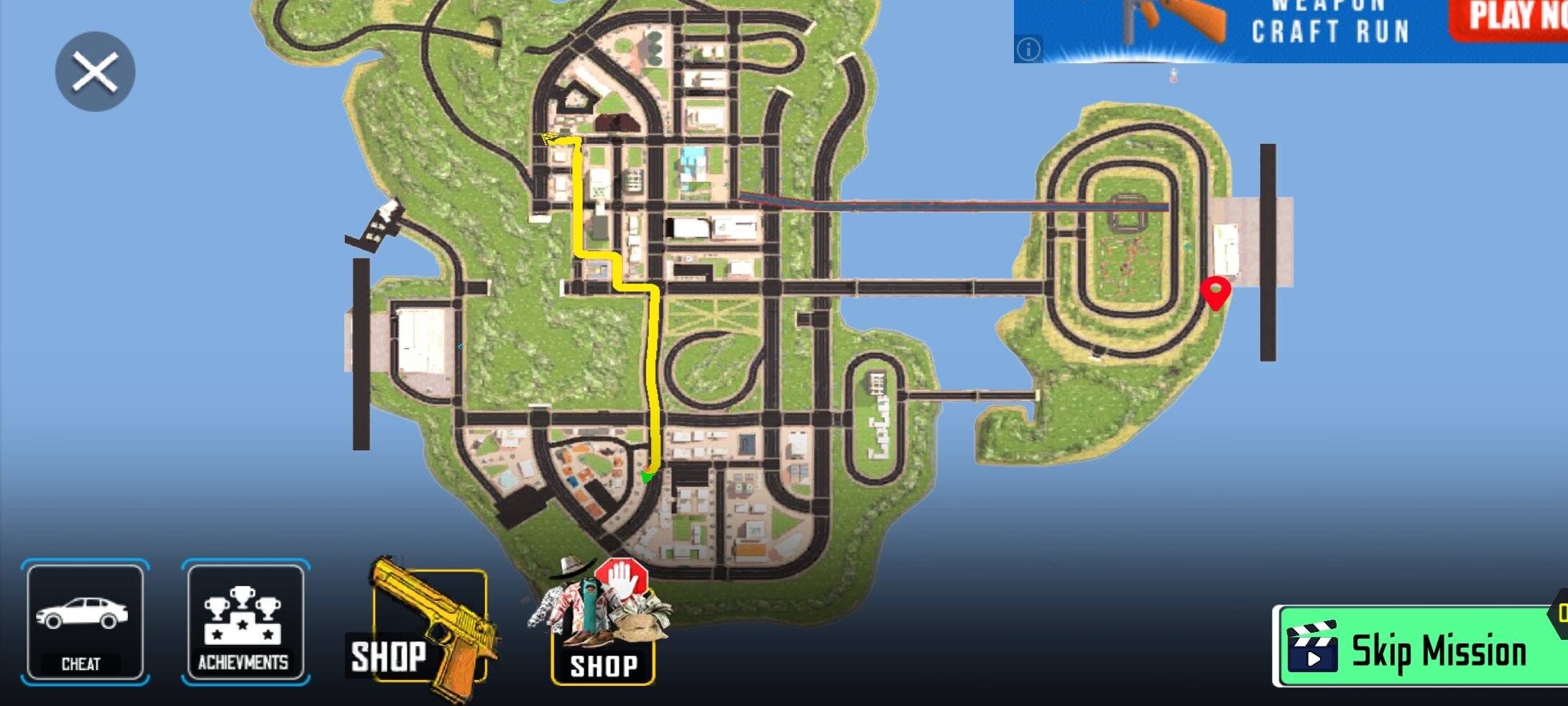 Mafia Gangster City Street Sim