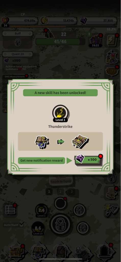 thunderstrike skill