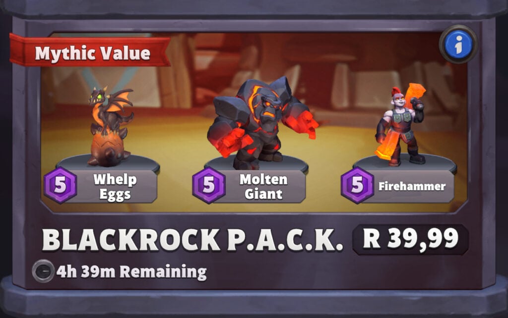 Warcraft Rumble Shop - Special Packs