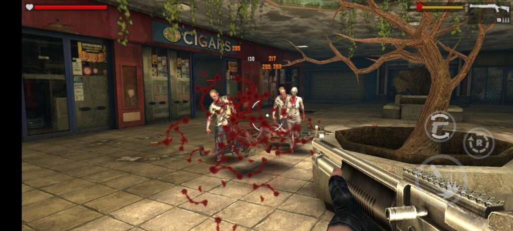 Combat in Zombie Fire 3D