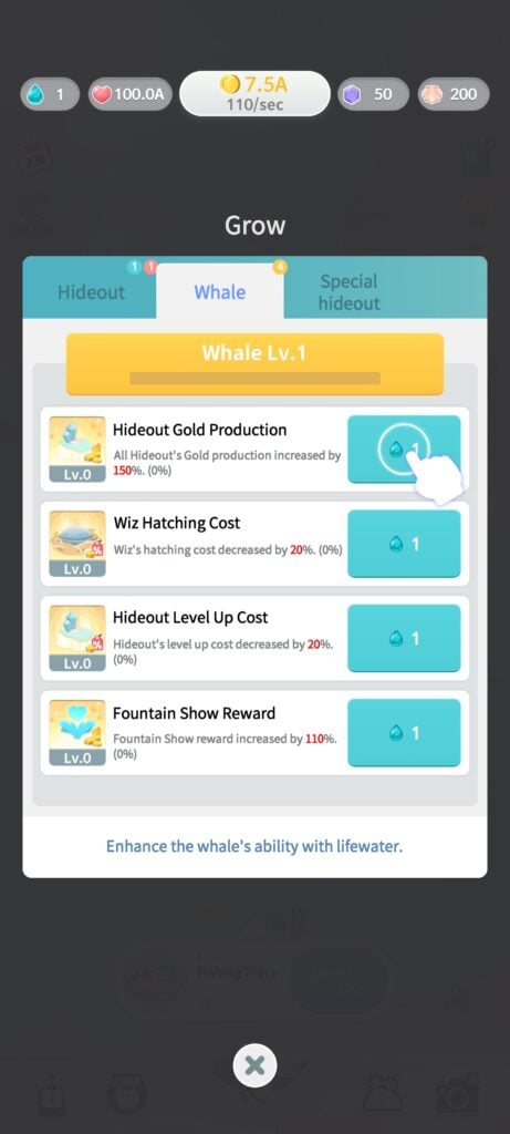 Leveling Your Whale