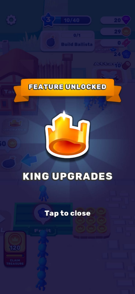 King Upgrades