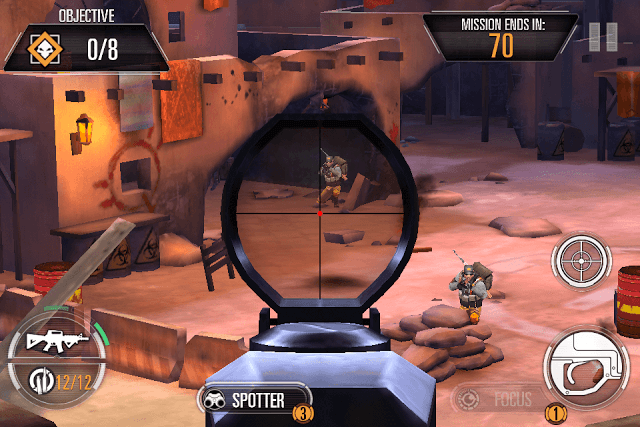 Using Sniper's Scope