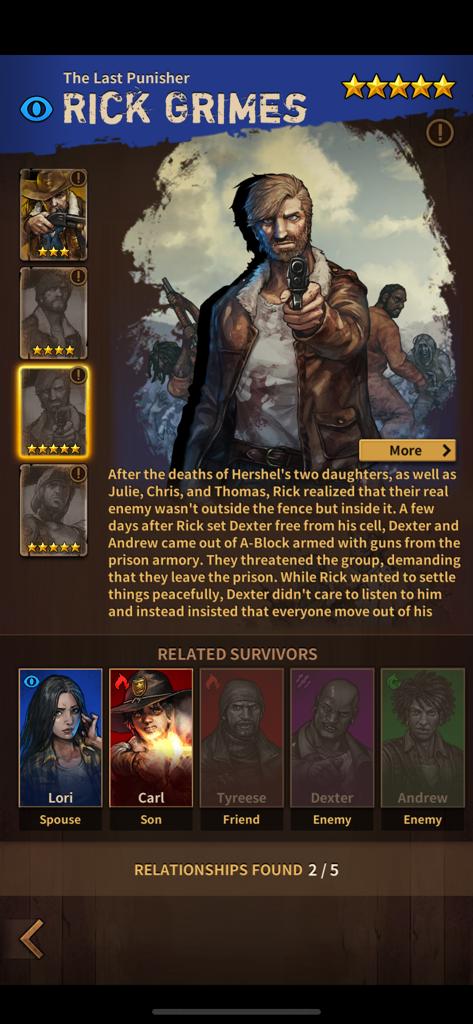 The Walking Dead Match 3 Tales - Characters List (6)