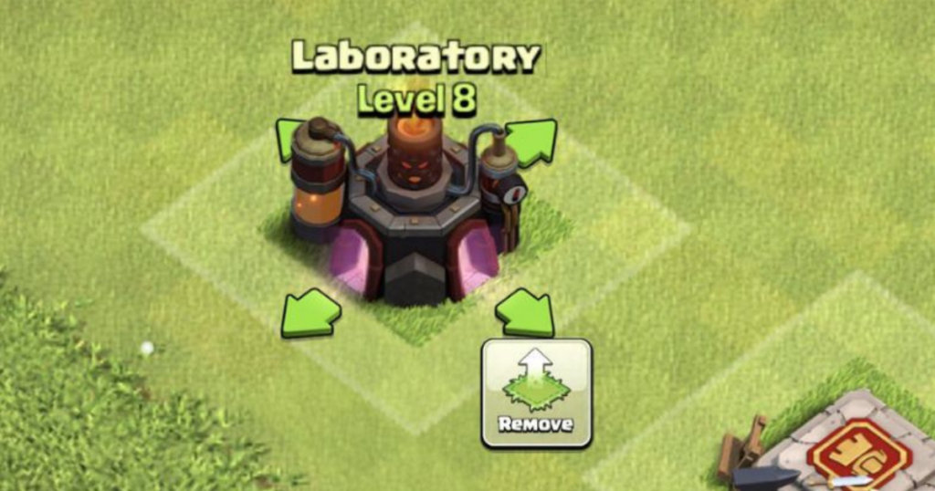 clash of clans laboratory