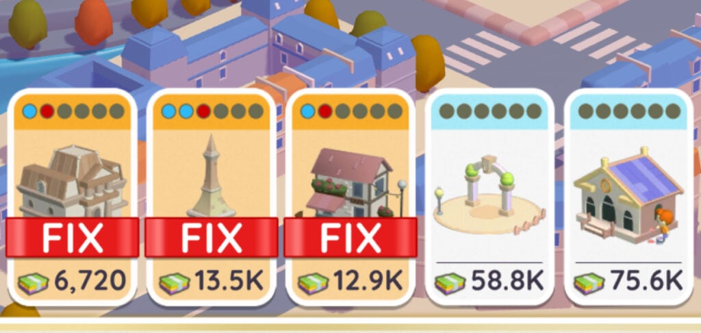 Buildings - Fix destroyed buildings 