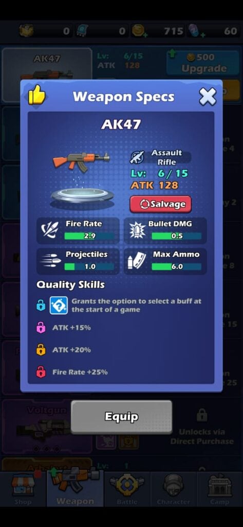 Zombie Waves - B Tier Weapons