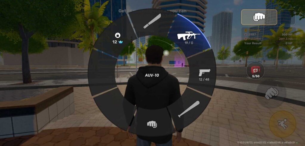 Vice Online - 3D Multiplayer - Weapon Wheel