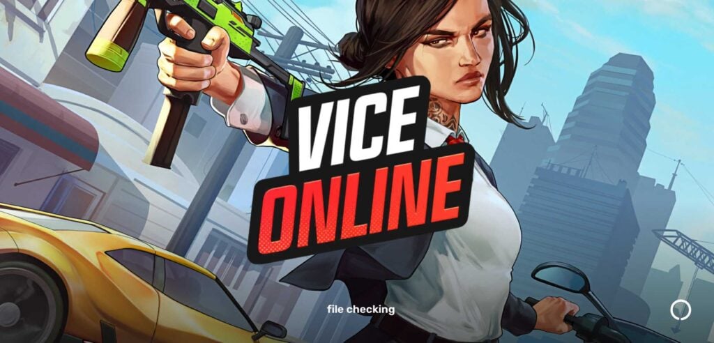 Vice Online - 3D Multiplayer - Starting Screen