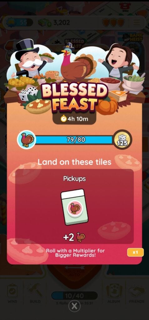 Monopoly Go - blessed feast event